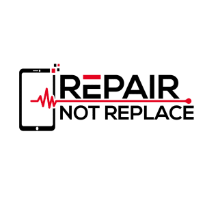 repair not replace logo